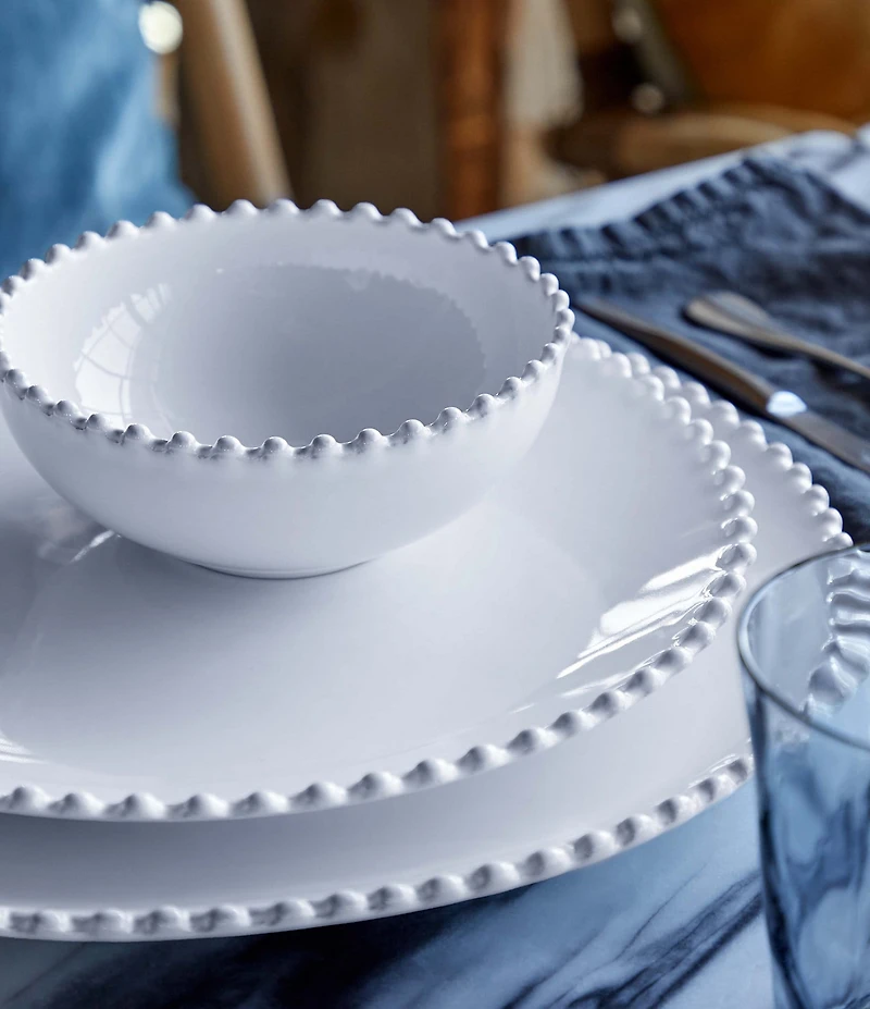 Costa Nova Pearl Collection Dinner Plates, Set of 6