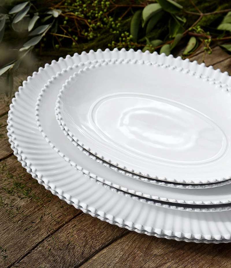 Costa Nova Pearl Collection Oval Platter - 13.5#double;