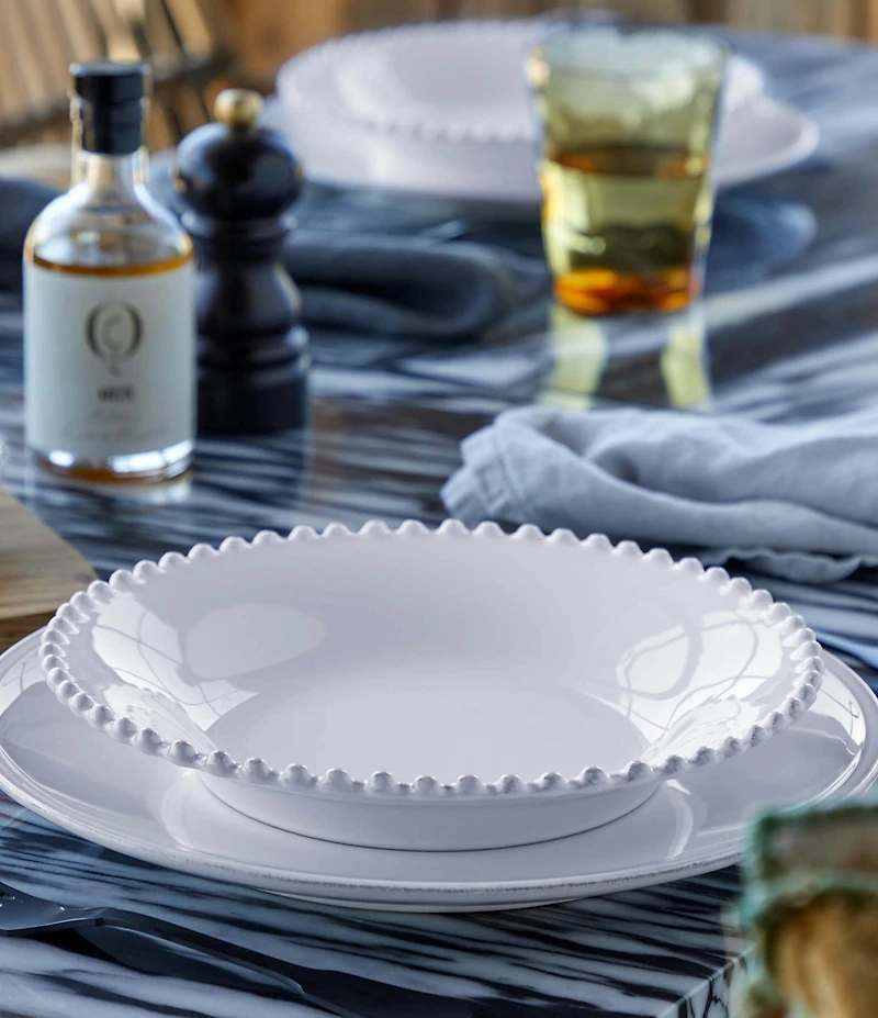 Costa Nova Pearl Collection Soup/Pasta Plates, Set of 6
