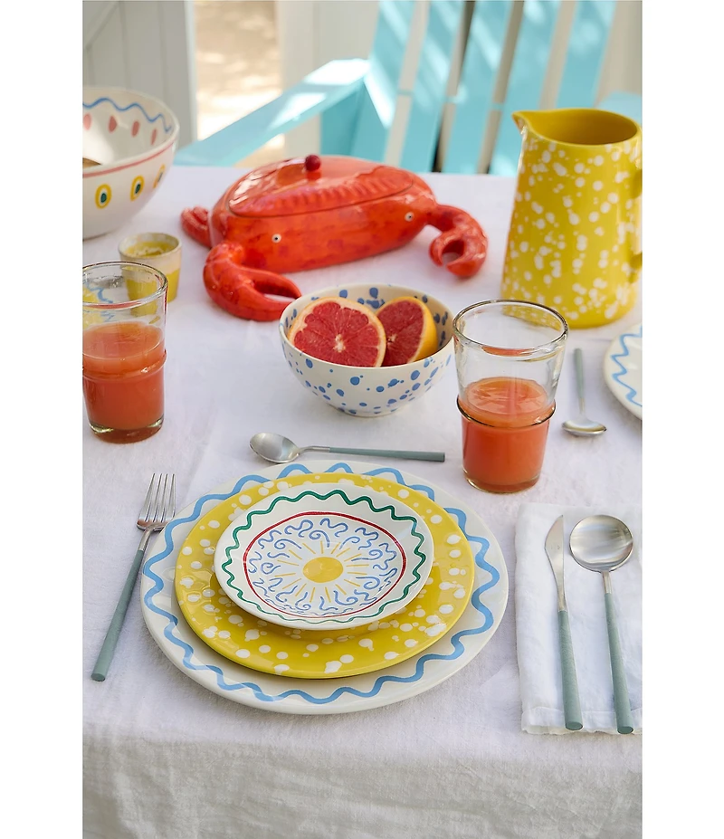 Costa Nova Rafaela Collection Salad Plates, Set of 6