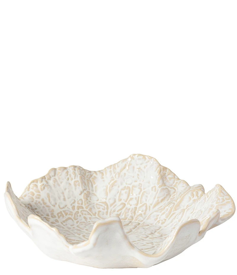 Costa Nova Silvina Collection Leaf Centerpiece