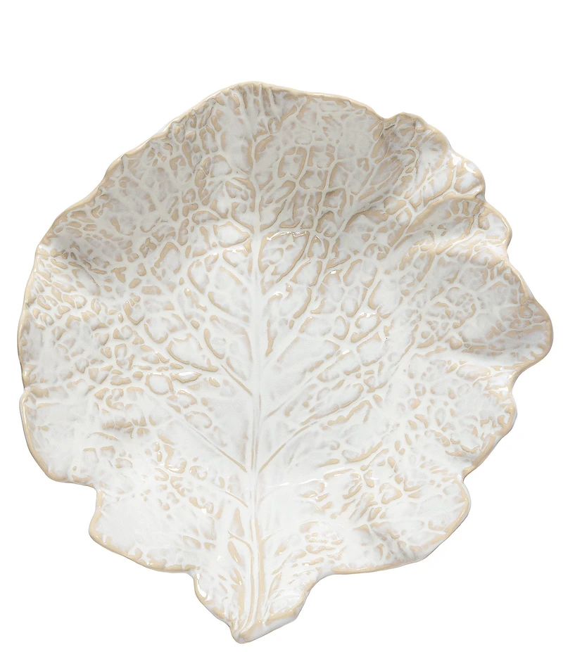 Costa Nova Silvina Collection Leaf Centerpiece