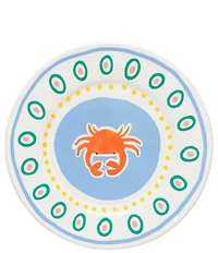 Costa Nova Summer Bliss Collection Crab Salad Plates, Set Of 4