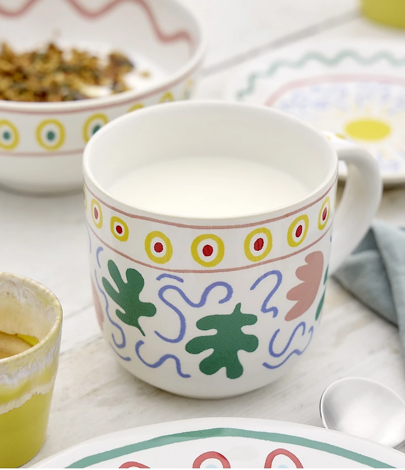 Costa Nova Summer Bliss Collection Mugs, Set Of 4