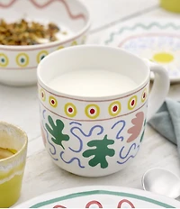 Costa Nova Summer Bliss Collection Mugs, Set Of 4