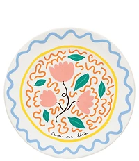 Costa Nova Summer Bliss Collection Tullip Dinner Plates, Set Of 4