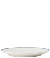 Costa Nova Vila Collection Scalloped Trim Dinner Plates, Set of 6