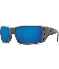 Costa Men's Permit Polarized Rectangle Sunglasses