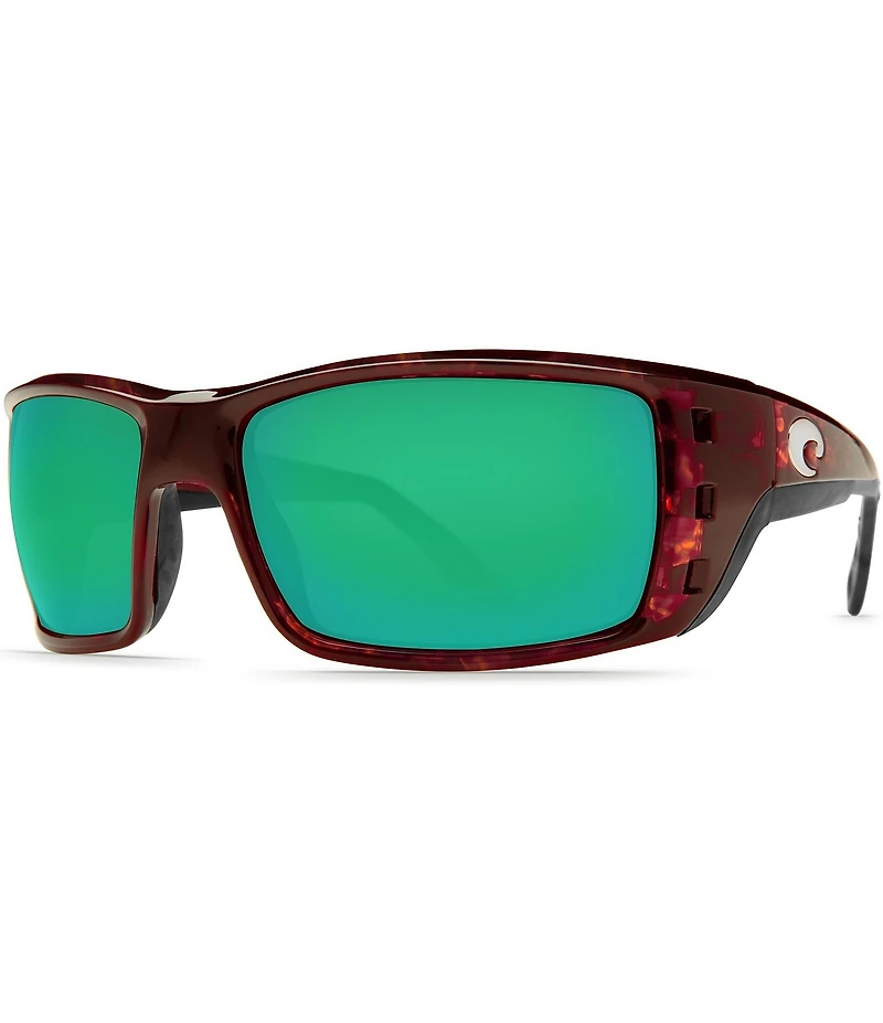 Costa Men's Permit Polarized Rectangle Sunglasses