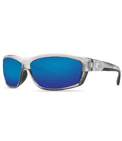 Costa Unisex Saltbreak Polarized Mirrored Wrap Sunglasses