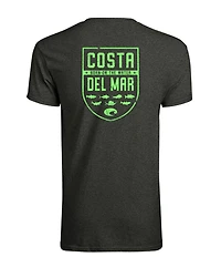 Costa Shield Graphic Short-Sleeve Heathered T-Shirt