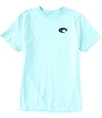 Costa Shield Graphic Short-Sleeve Heathered T-Shirt