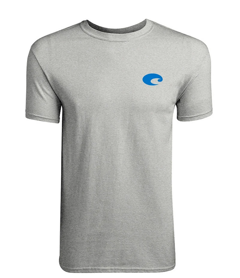 Costa Shield Graphic Short-Sleeve Heathered T-Shirt