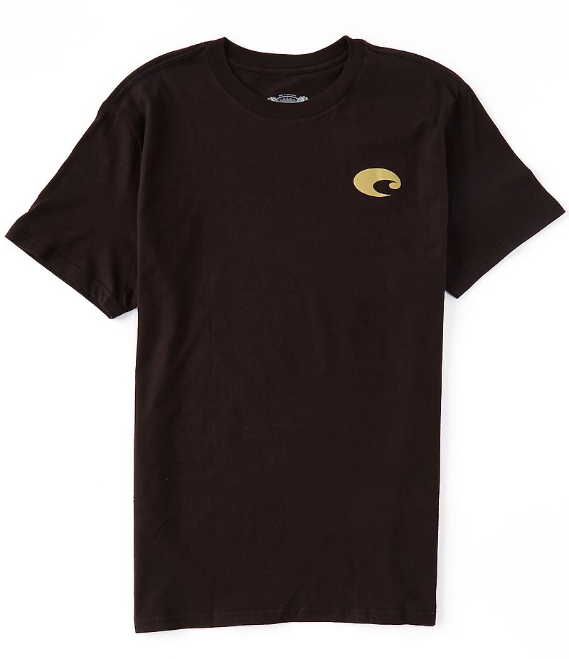 Costa Shield Graphic Short-Sleeve Heathered T-Shirt