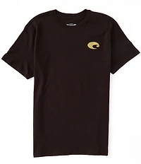 Costa Shield Graphic Short-Sleeve Heathered T-Shirt