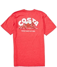 Costa Short Sleeve Crabbin Shades Graphic T-Shirt