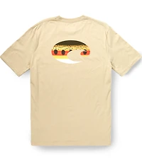 Costa Short Sleeve Printed #double;C#double; Wave T-Shirt