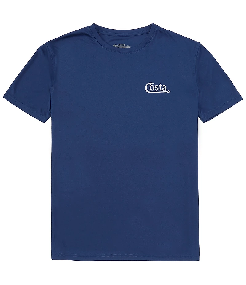 Costa Short Sleeve Tech How To Hooks Graphic T-Shirt