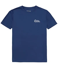 Costa Short Sleeve Tech How To Hooks Graphic T-Shirt
