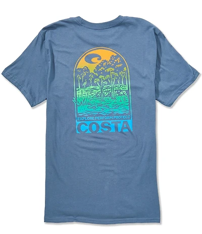 Costa Stream To Sea East Short Sleeve T-Shirt