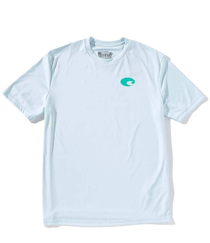 Costa Tech Batik Marlin Short Sleeve T-Shirt