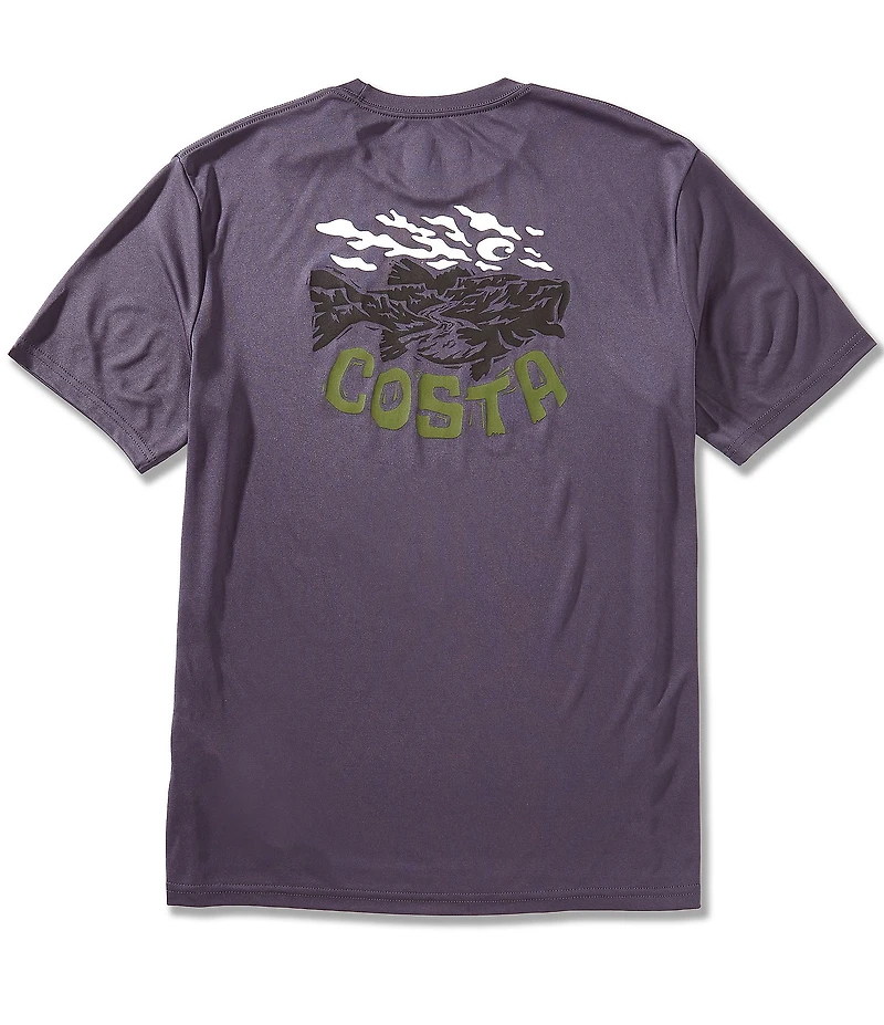 Costa Tech Costa Bass Short Sleeve Graphic T-Shirt