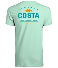 Costa Topwater Short Sleeve Graphic T-Shirt