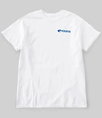 Costa Men's Topwater Short-Sleeve Crewneck Graphic T-Shirt