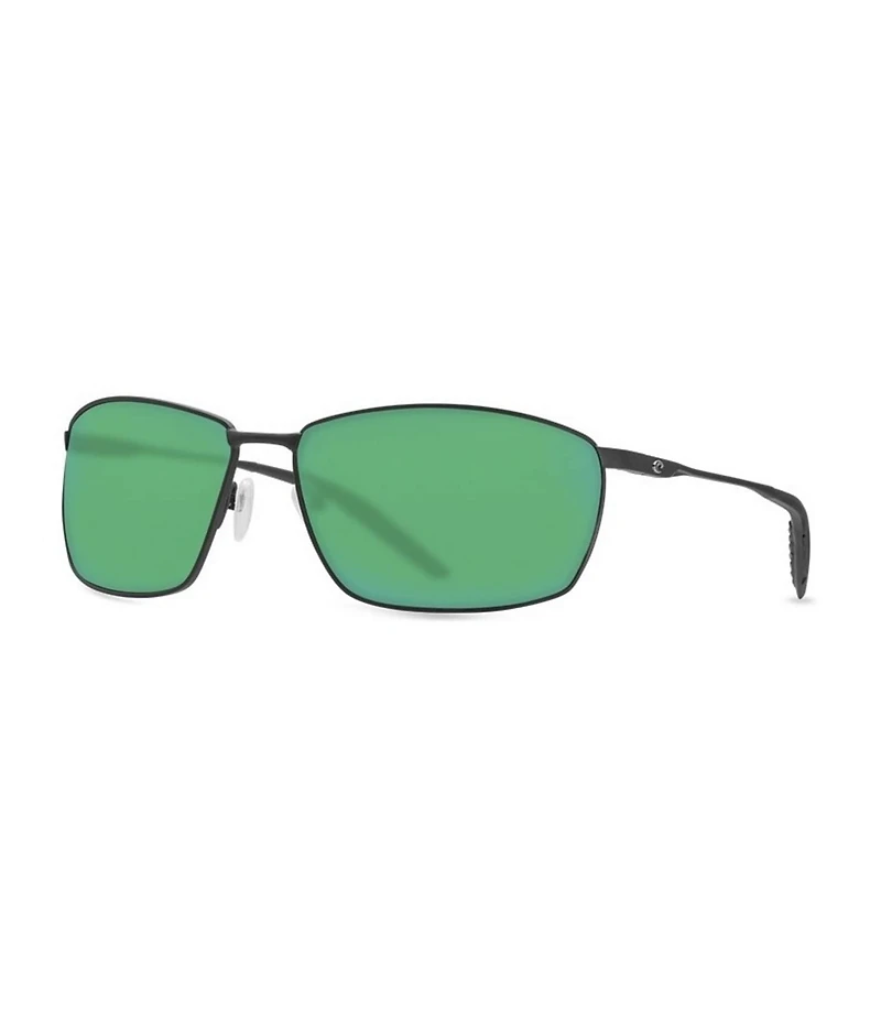 Costa Men's Turret Polarized Rectangle Sunglasses