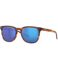 Costa Unisex 6S2002 53mm Square Polarized Sunglasses