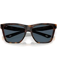 Costa Women's 6S9122 Panga II 57mm Tortoise Rectangle Polarized Sunglasses