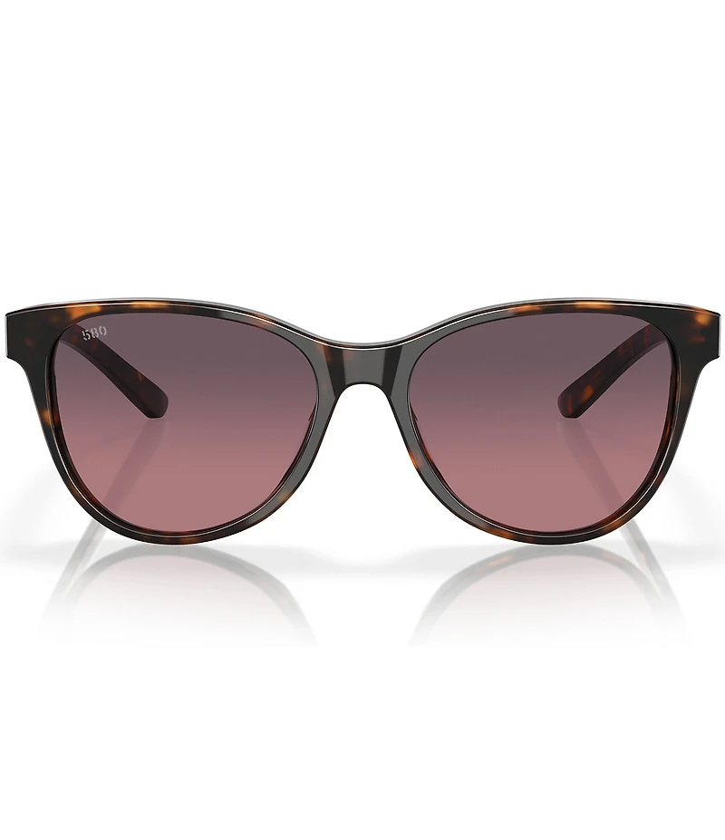 Costa Women's Catherine 57mm Polarized Round Sunglasses