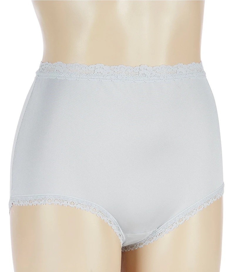 Cotillion Nylon Lace-Trim Brief