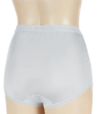 Cotillion Nylon Lace-Trim Brief