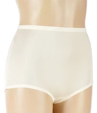 Cotillion Nylon High Waist Tailored Knit Brief Panty