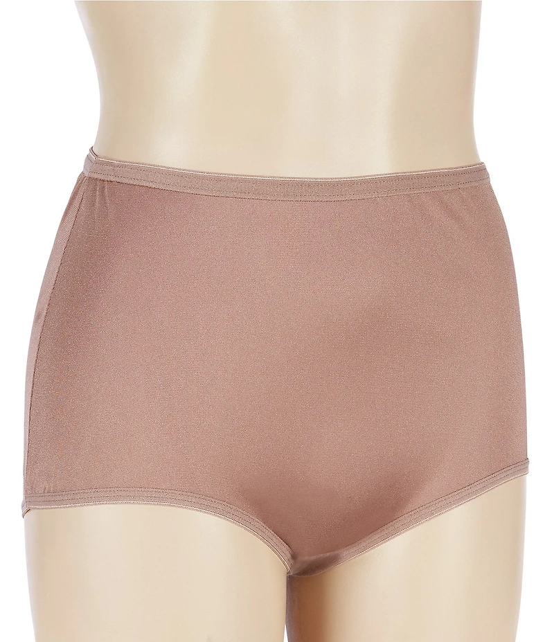 Cotillion Nylon High Waist Tailored Knit Brief Panty
