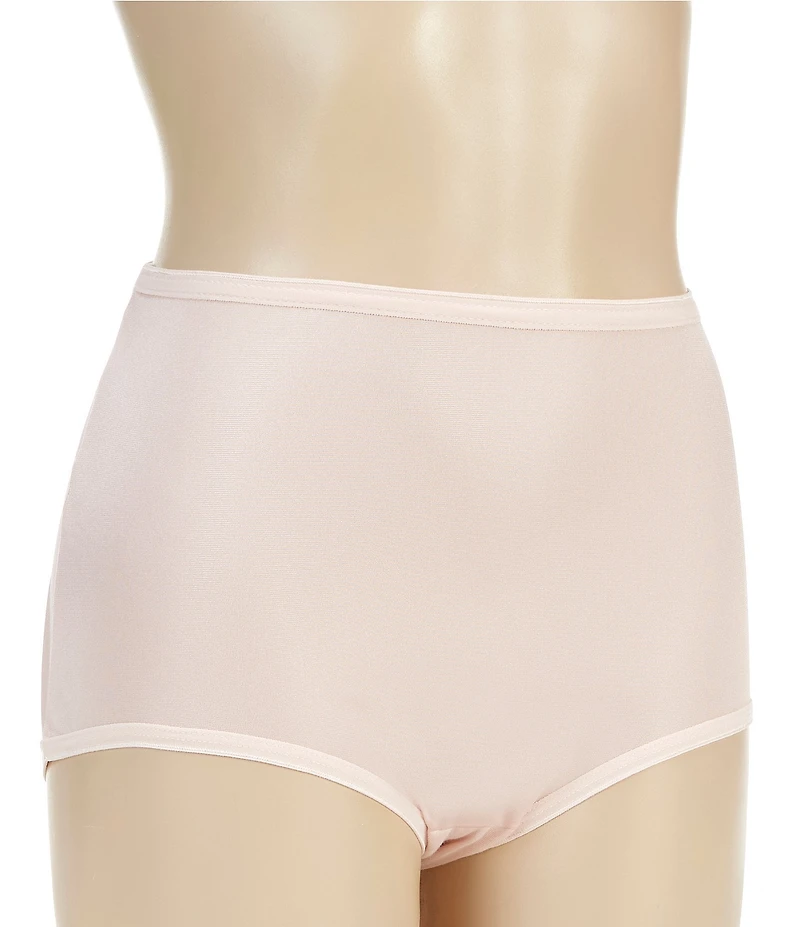 Cotillion Nylon High Waist Tailored Knit Brief Panty