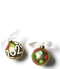 Coton Colors 2025 Ornament With White Stand