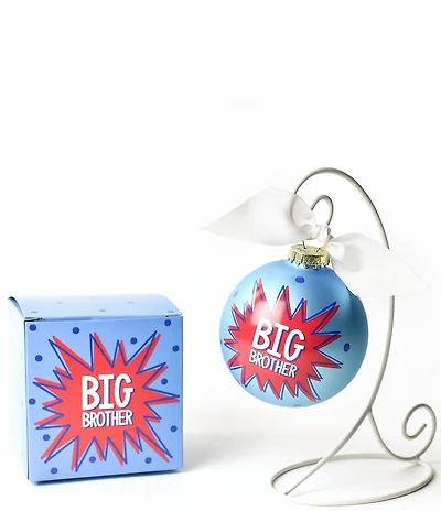 Coton Colors Bam Big Brother Ornament With White Stand