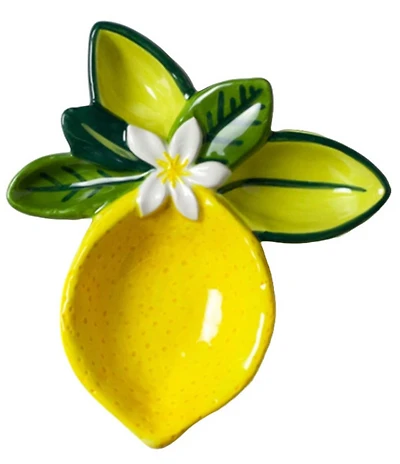 Coton Colors Citrus Lemon Trinklet Bowl