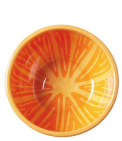 Coton Colors Citrus Orange Appetizer Bowl