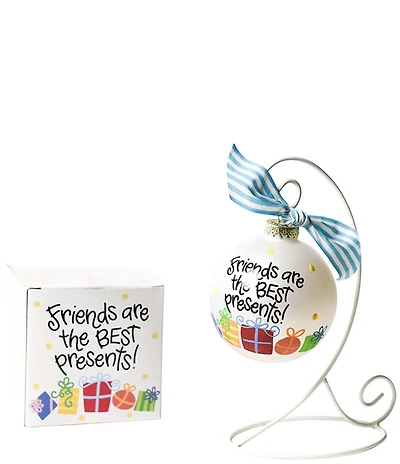 Coton Colors Friends are the Best Presents Ornament
