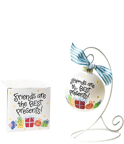 Coton Colors Friends Are The Best Presents With White Stand