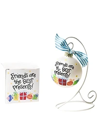 Coton Colors Friends Are The Best Presents With White Stand