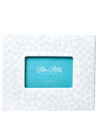 Coton Colors Iris Blue Pip Rectangle Frame, 5x7