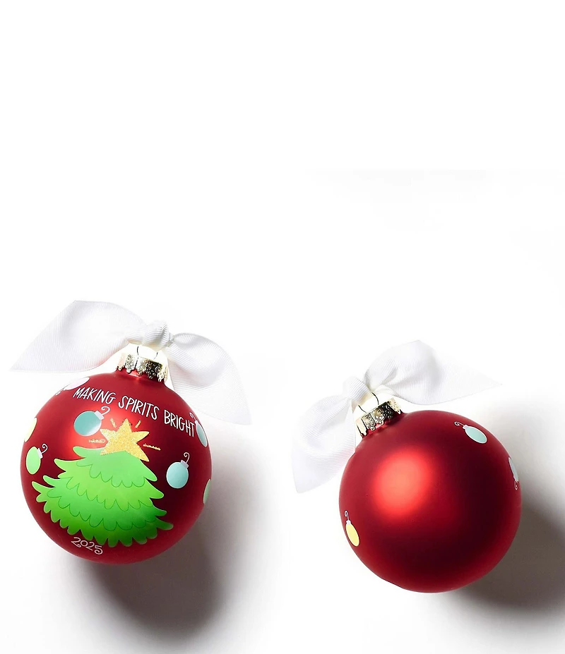 Coton Colors Making Spirits Bright Tree 2025 Ornament