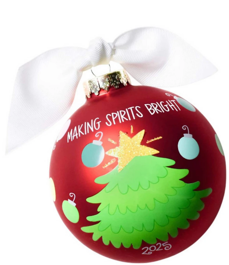 Coton Colors Making Spirits Bright Tree 2025 Ornament