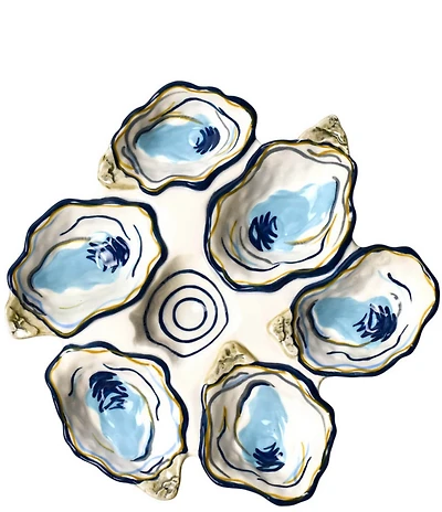 Coton Colors Oyster Half Dozen Platter