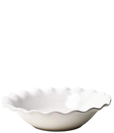 Coton Colors Signature White 11#double; Ruffle Best Bowl