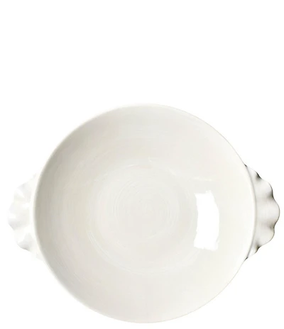 Coton Colors Signature White Ruffle 11#double; Pasta Bowl